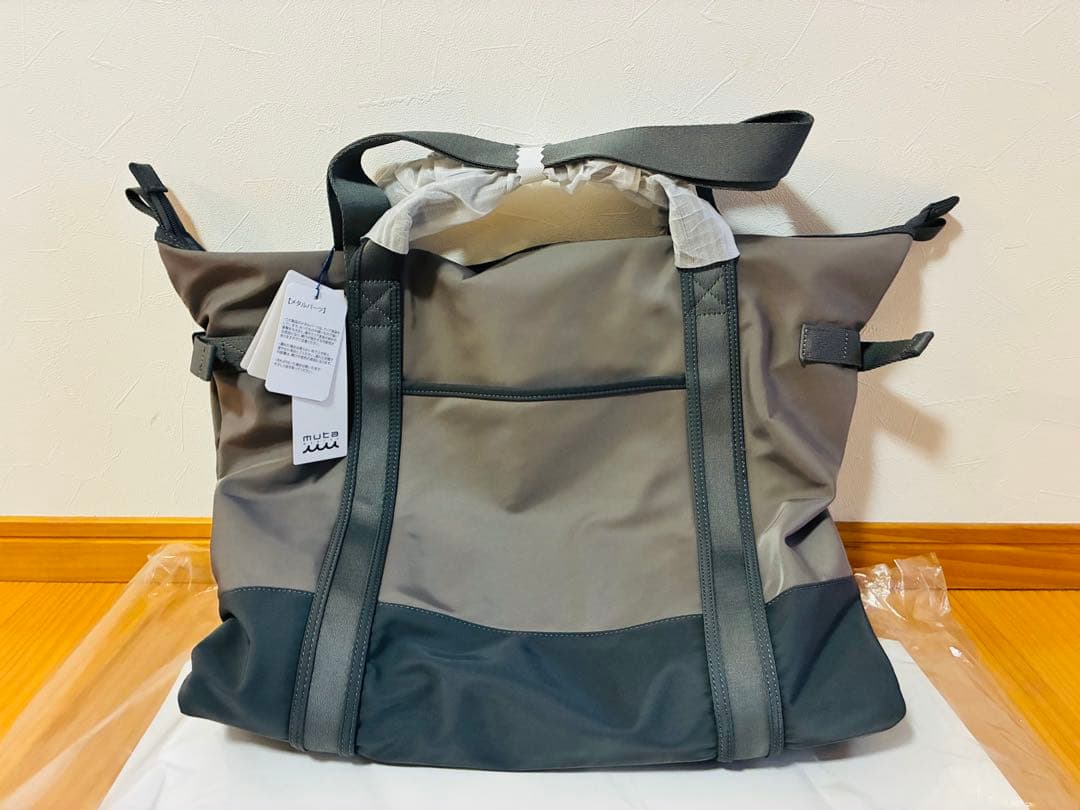 【新品タグ付】muta MARINE トートバッグ グレー ムータマリン ゴルフ