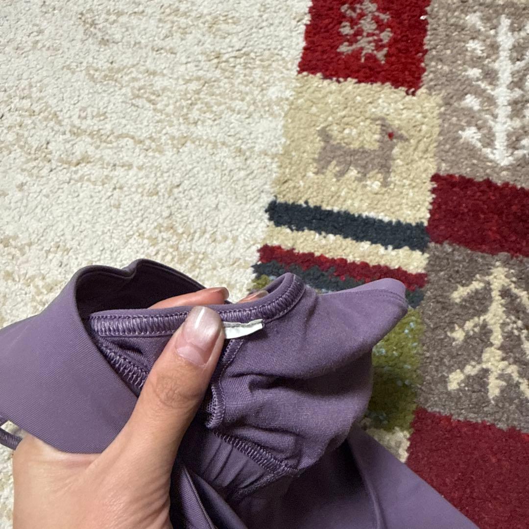 【美品】Lululemon セットアップ パープルサイズ4