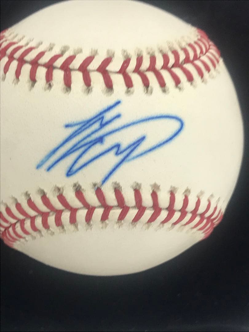 MLBホログラム証明付 大谷翔平 直筆サインボール TOPPS