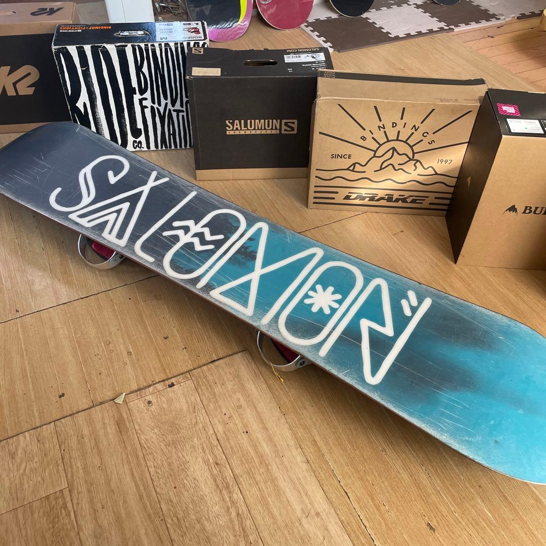 SALOMON×SION　サロモン　バインディング付スノーボードセット