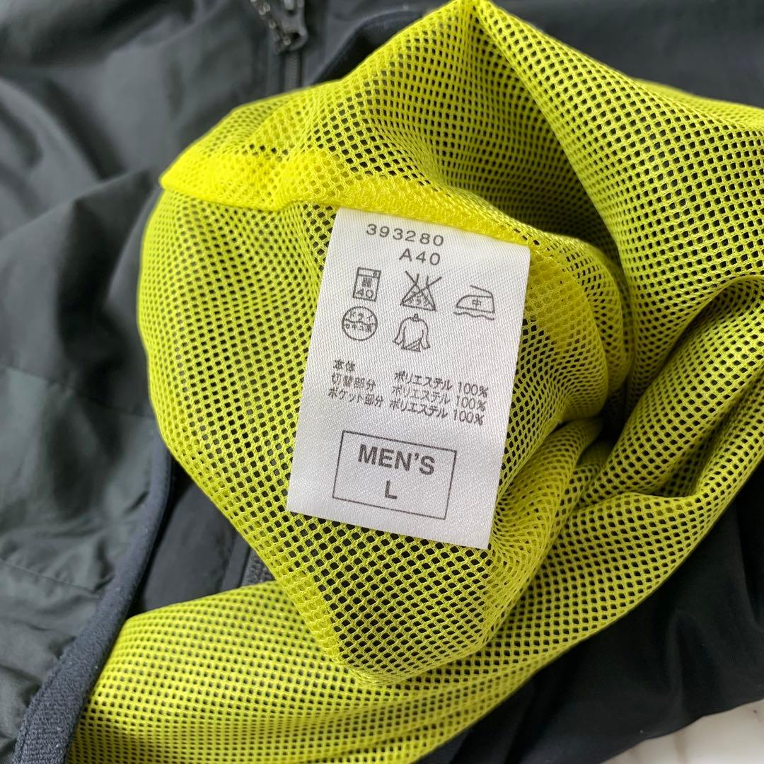 NIKE　ナイロンセットアップ　L　ブラック　シャカシャカ　刺繍　異素材　y2k