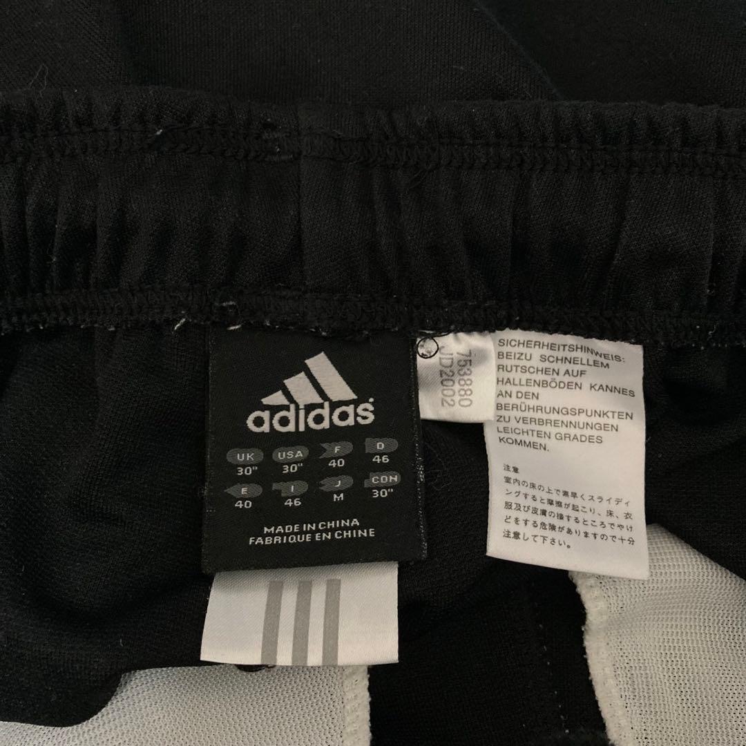 adidas アディダス ジャージ セットアップ 3点セット M 黒 ブラック