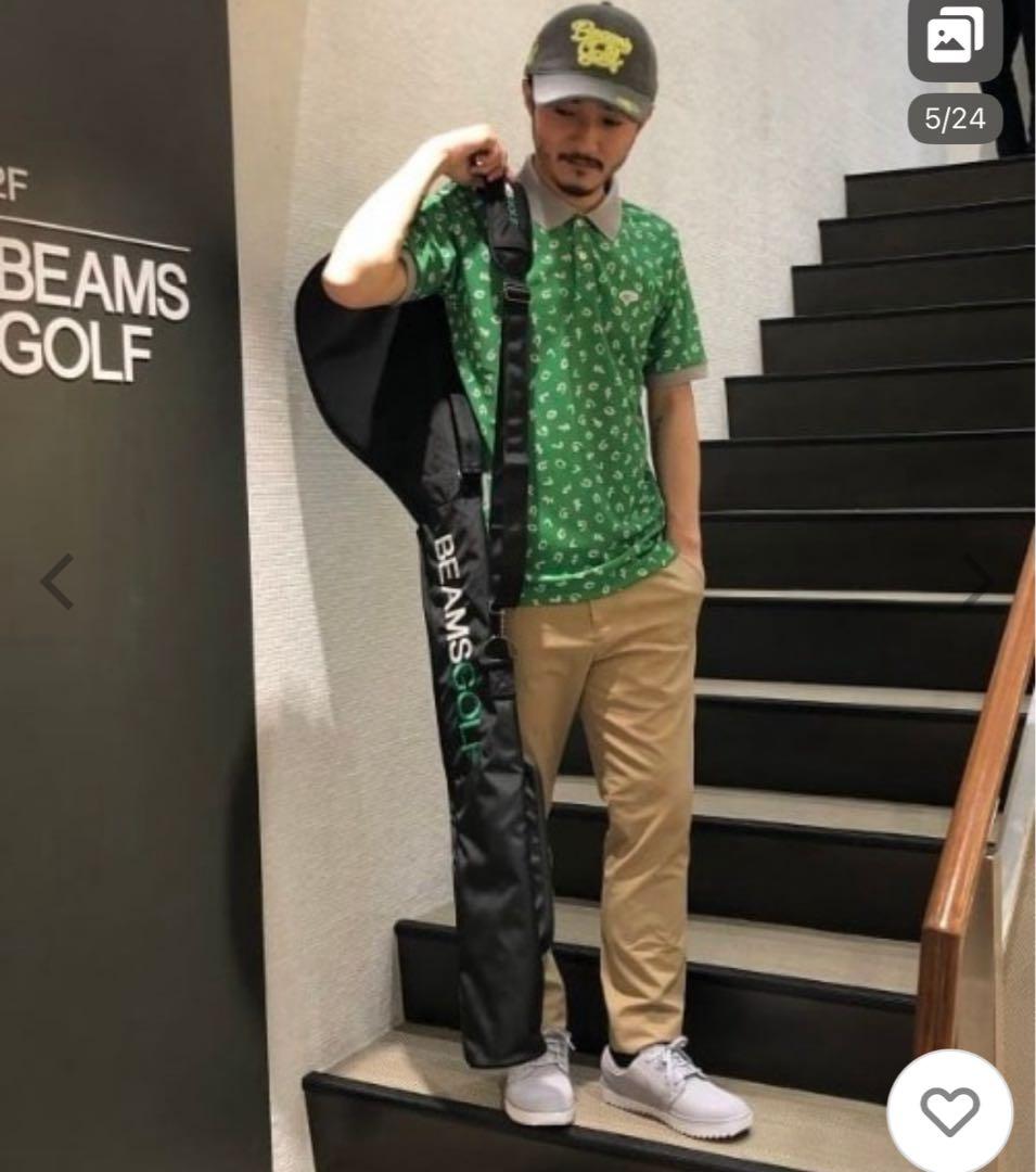 BEAMS GOLF ゴルフバッグ・キャディバッグ ブラック
