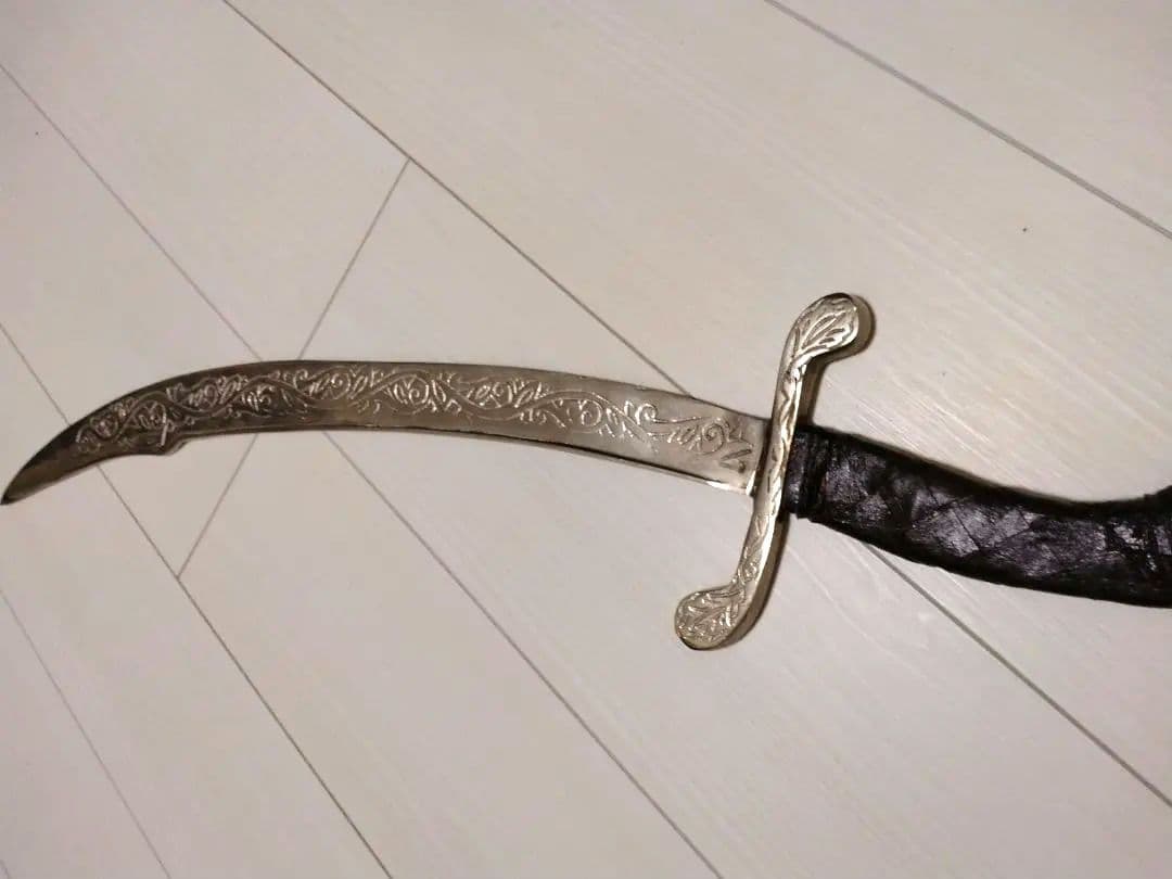 ベリーダンス　80cm　シミター　アラビアンサーベル 祭祀用 アンティーク