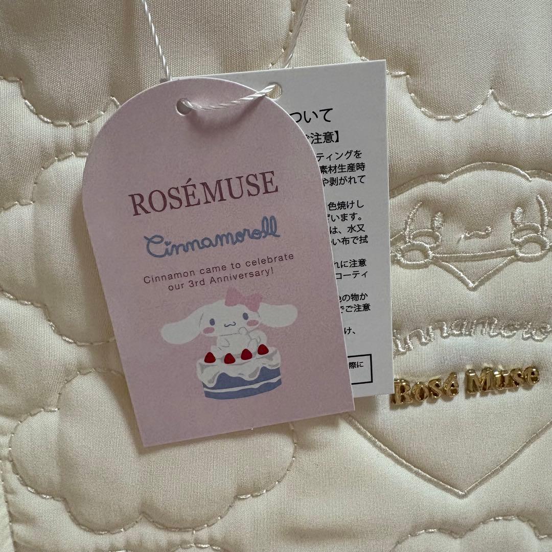 RoséMuse Cinnamoroll collab tote bag