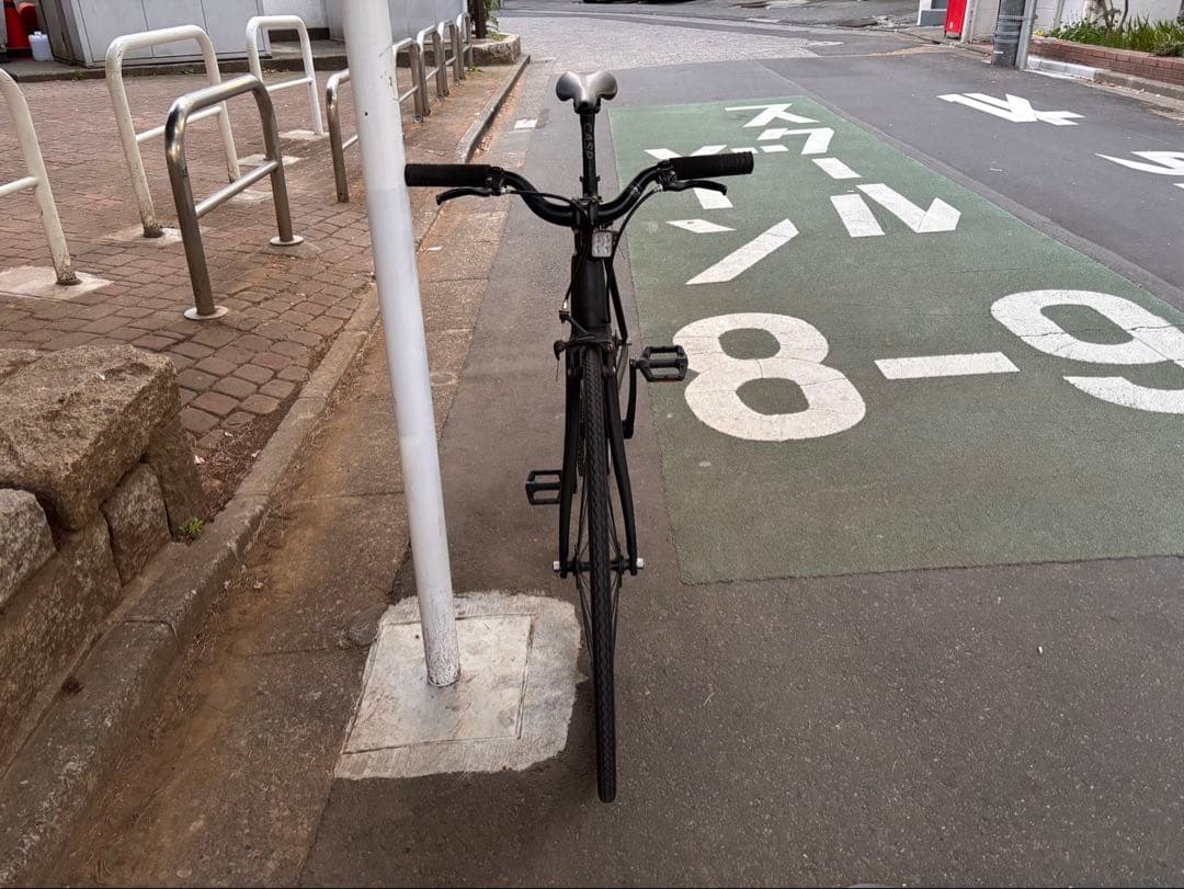 LEADER BIKE 725TRブラック ピストバイク Mサイズ