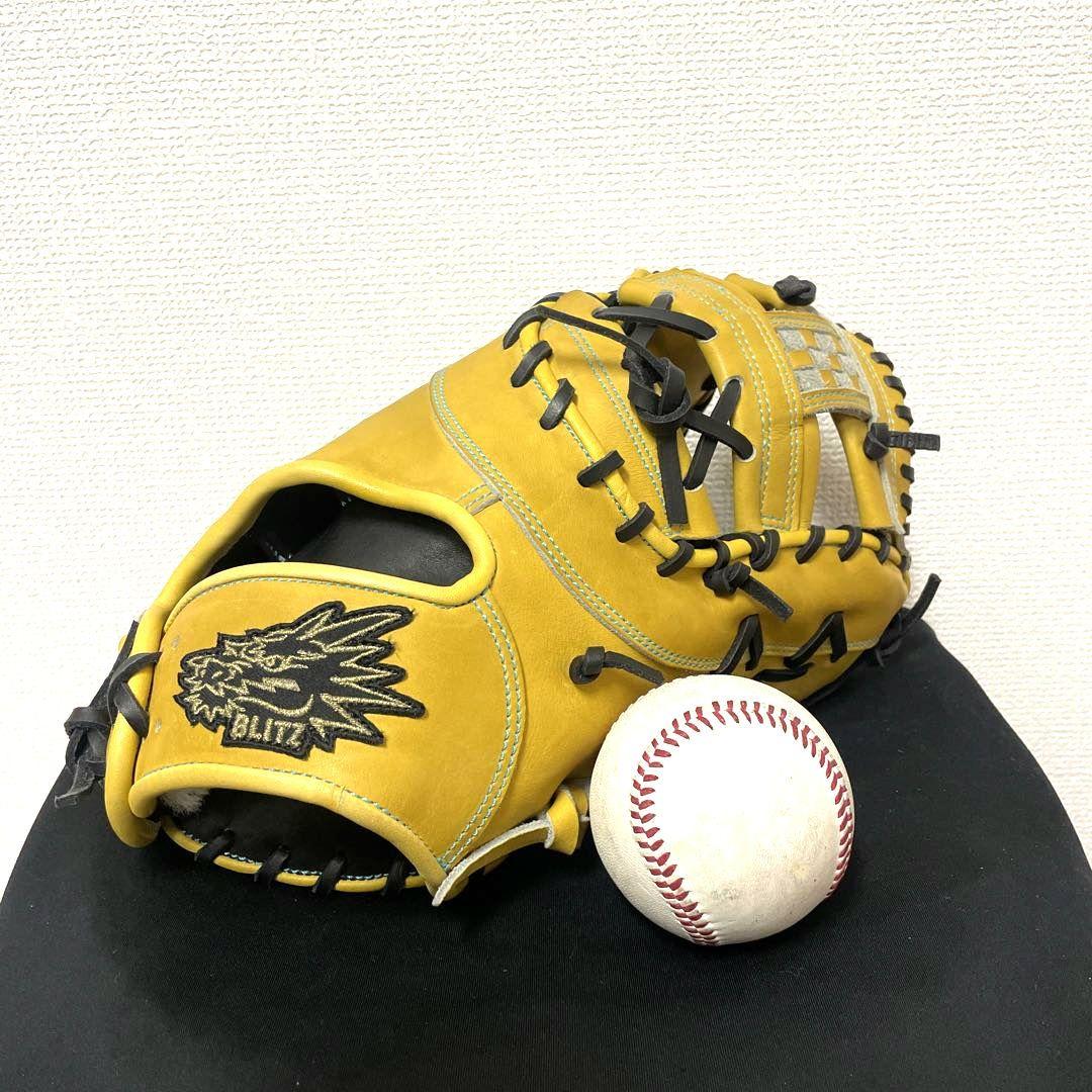 261 BLITZ ブリッツ 未使用 型抜群 オーダー 硬式 ファーストミット
