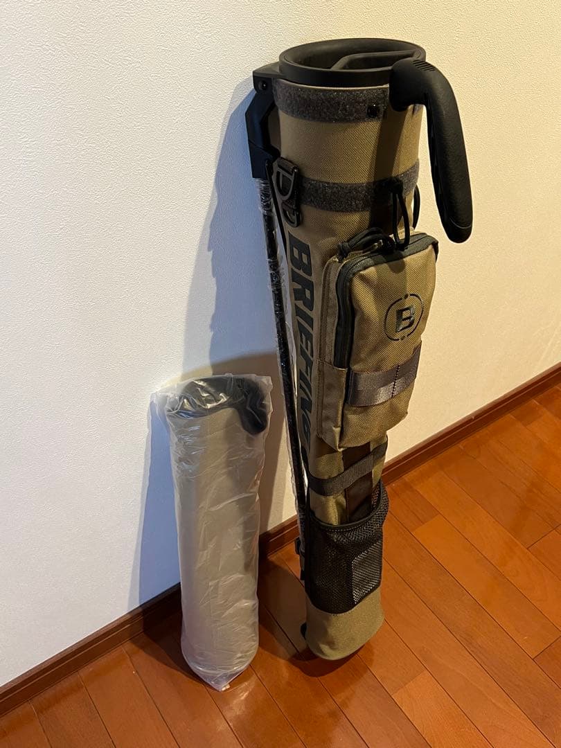 未使用 BRIEFING 完売 新型SELF STAND CARRY TAN