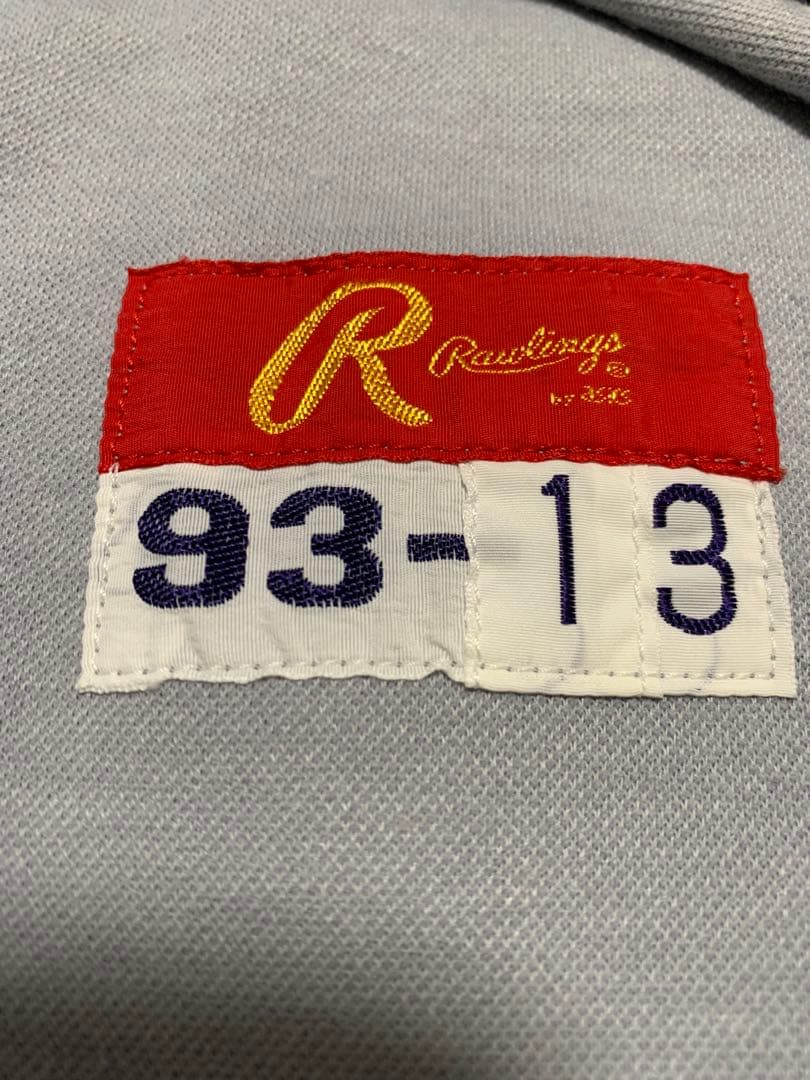 【実使用】近鉄バファローズ 江坂投手 ユニフォーム ビジター Rawlings
