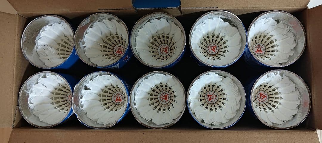 【バドミントン】中古シャトル　120球　1番手のみ