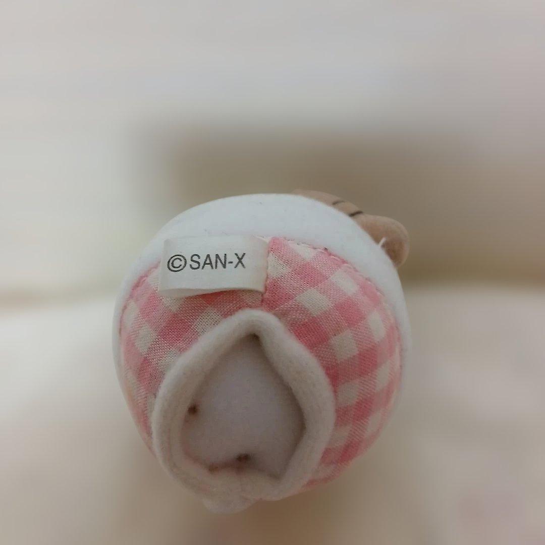 SAN-X　カップ猫　ぬいぐるみ　マスコット
