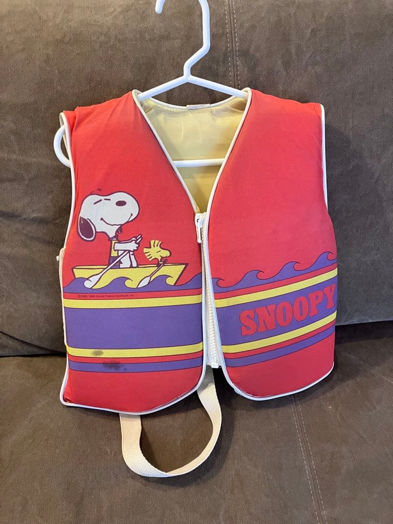 made in USA SNOOPY ヴィンテージ　ライフジャケット