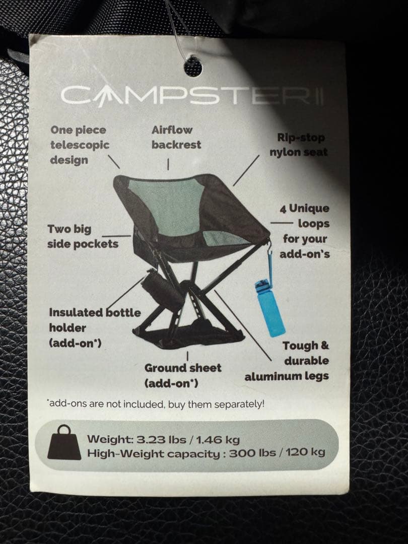 CAMPSTER II アウトドアチェア