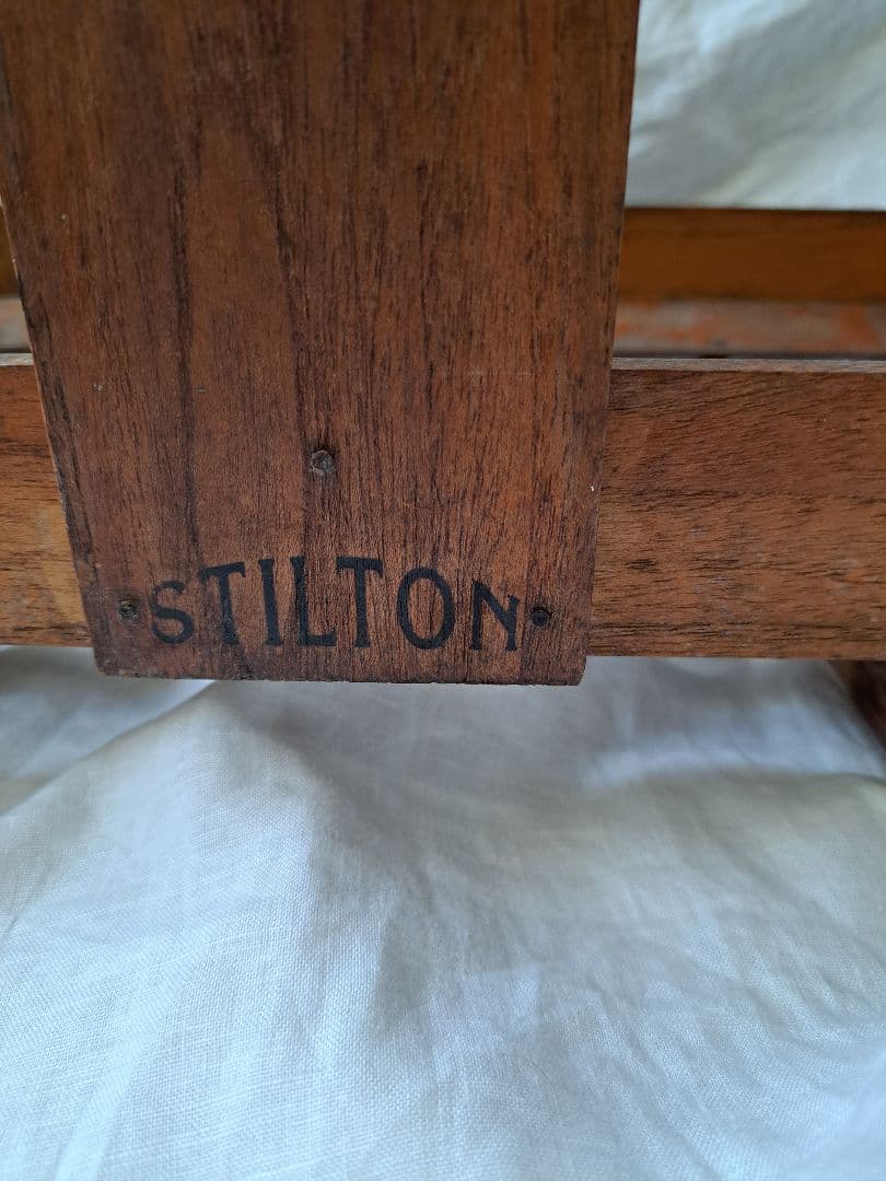 STILTON ガーデニング　バスケット　道具入れ　木製
