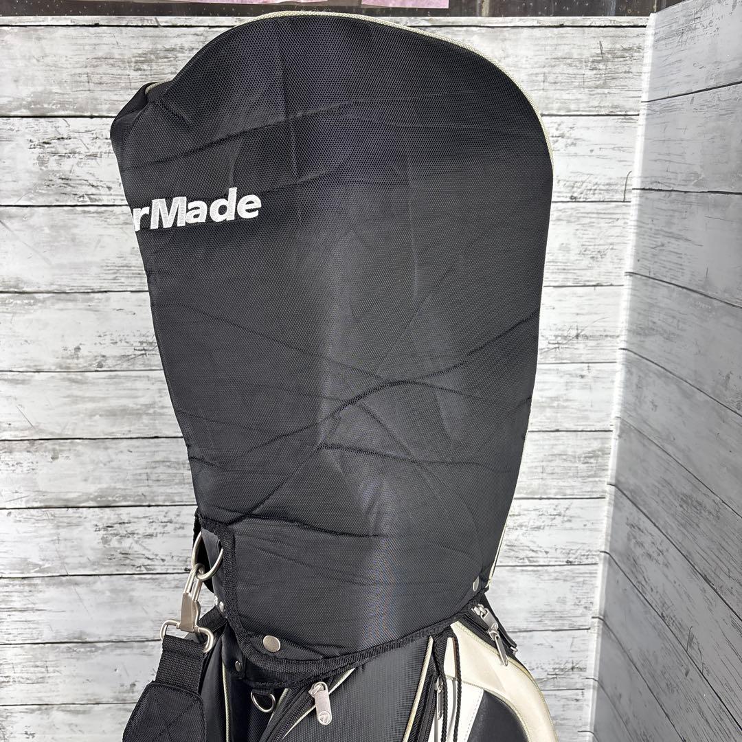 TaylorMade キャディバッグ 黒/白