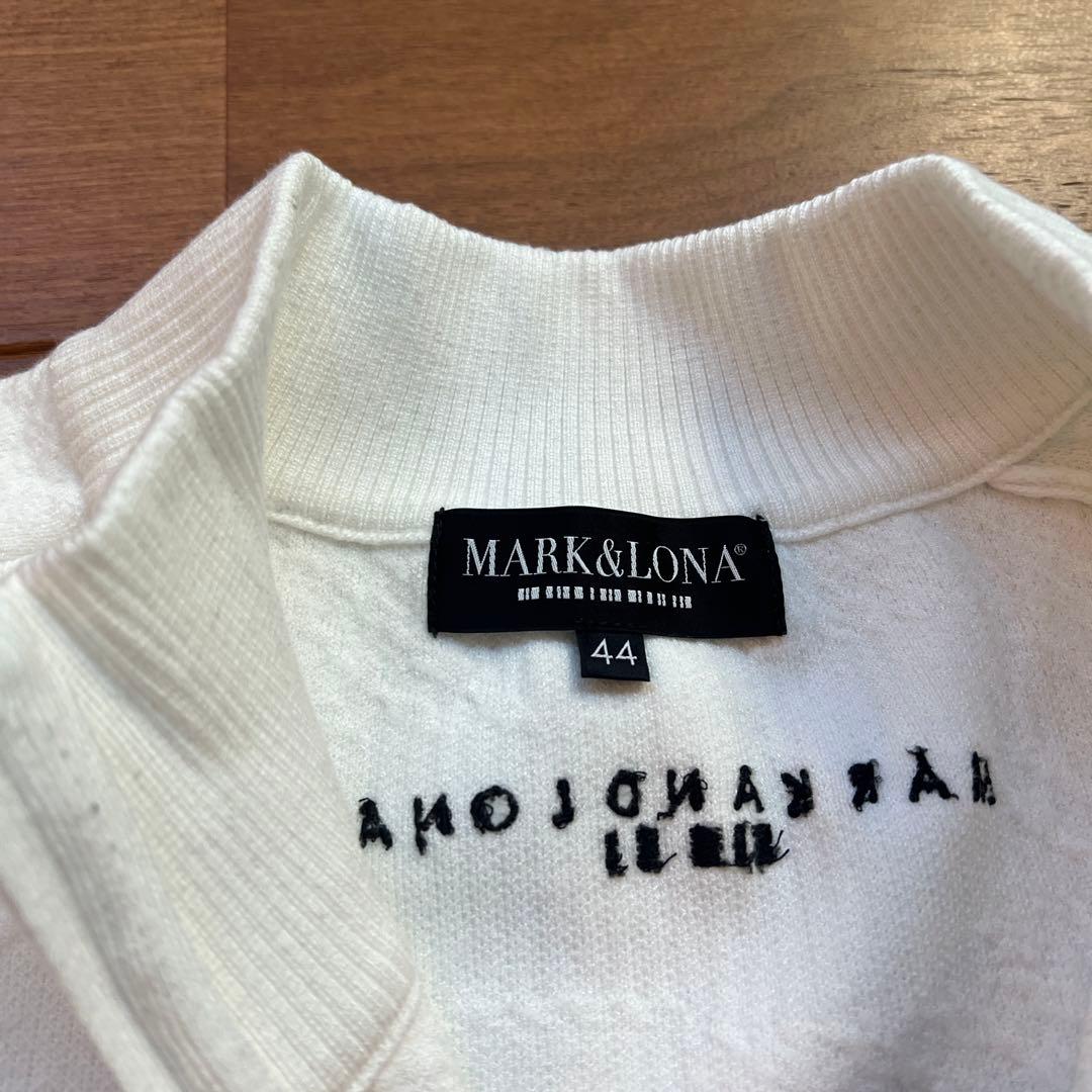 MARK&LONA ジップアップセーター 44