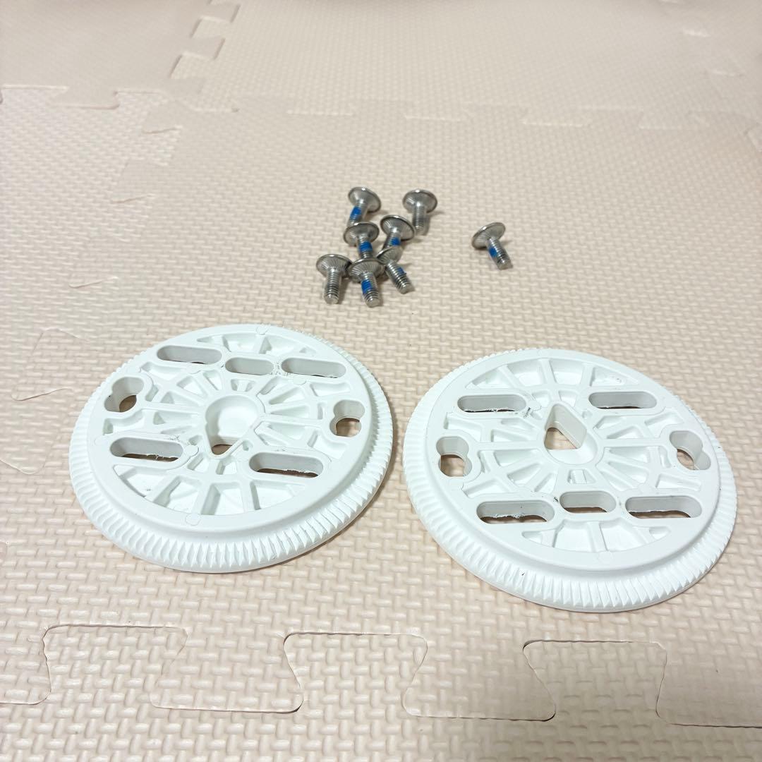 23-24 FLOW Lサイズ　スノーボード　ビンディング　バインディング　白