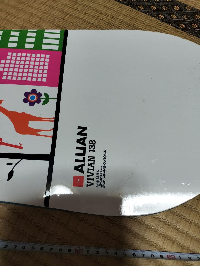 ALLIAN VIVIAN スノーボード 板 バインディング 138