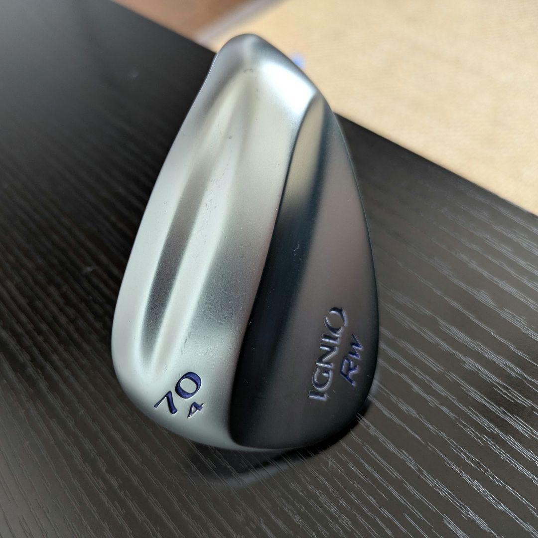 美品イグニオRWランニングウェッジ初心者ゴルフクラブグリップ新品ロブウェッジ
