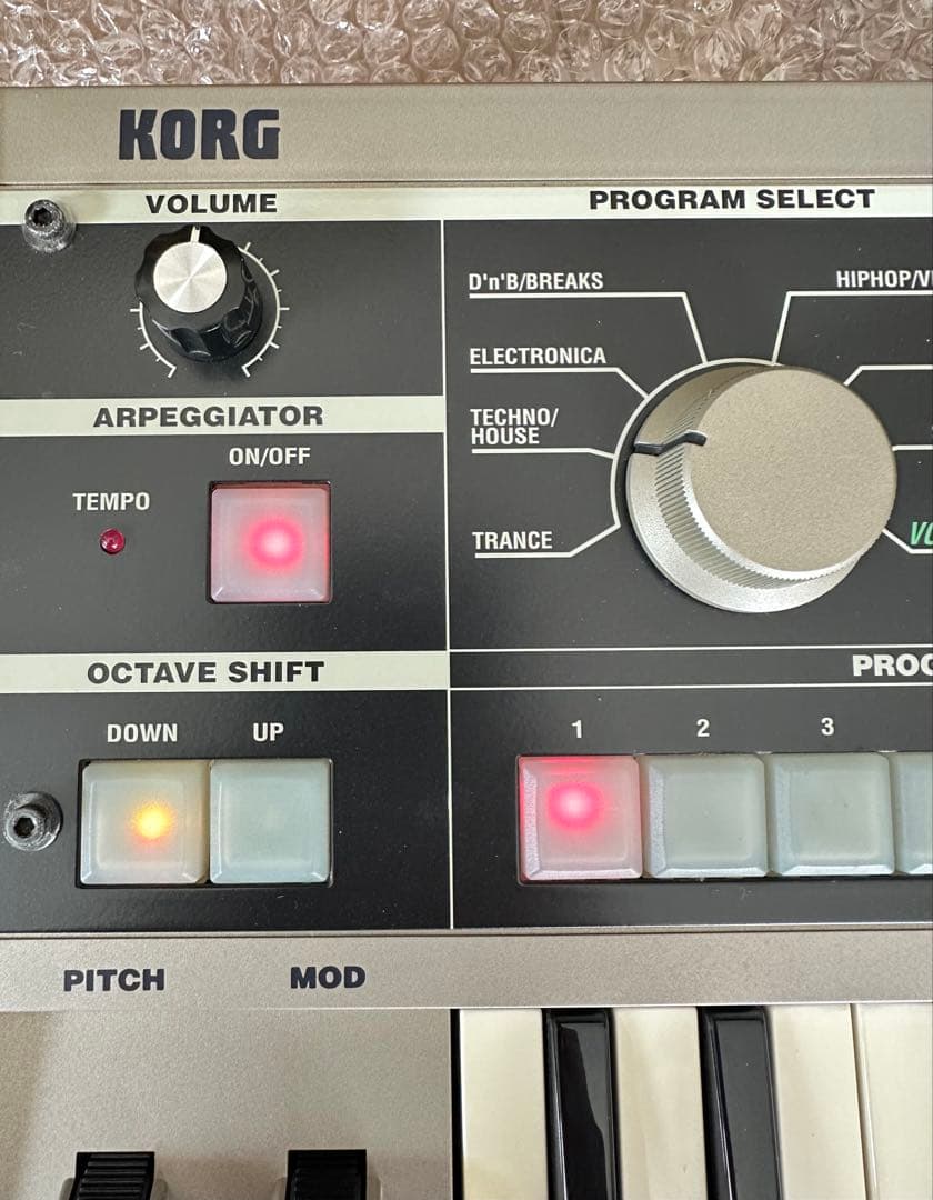 microKORG 通電発音確認済 korg アナログシンセ 良品