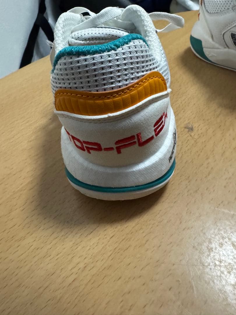 JOMA TOP FLEX フットサルシューズ ホワイト/ターコイズ