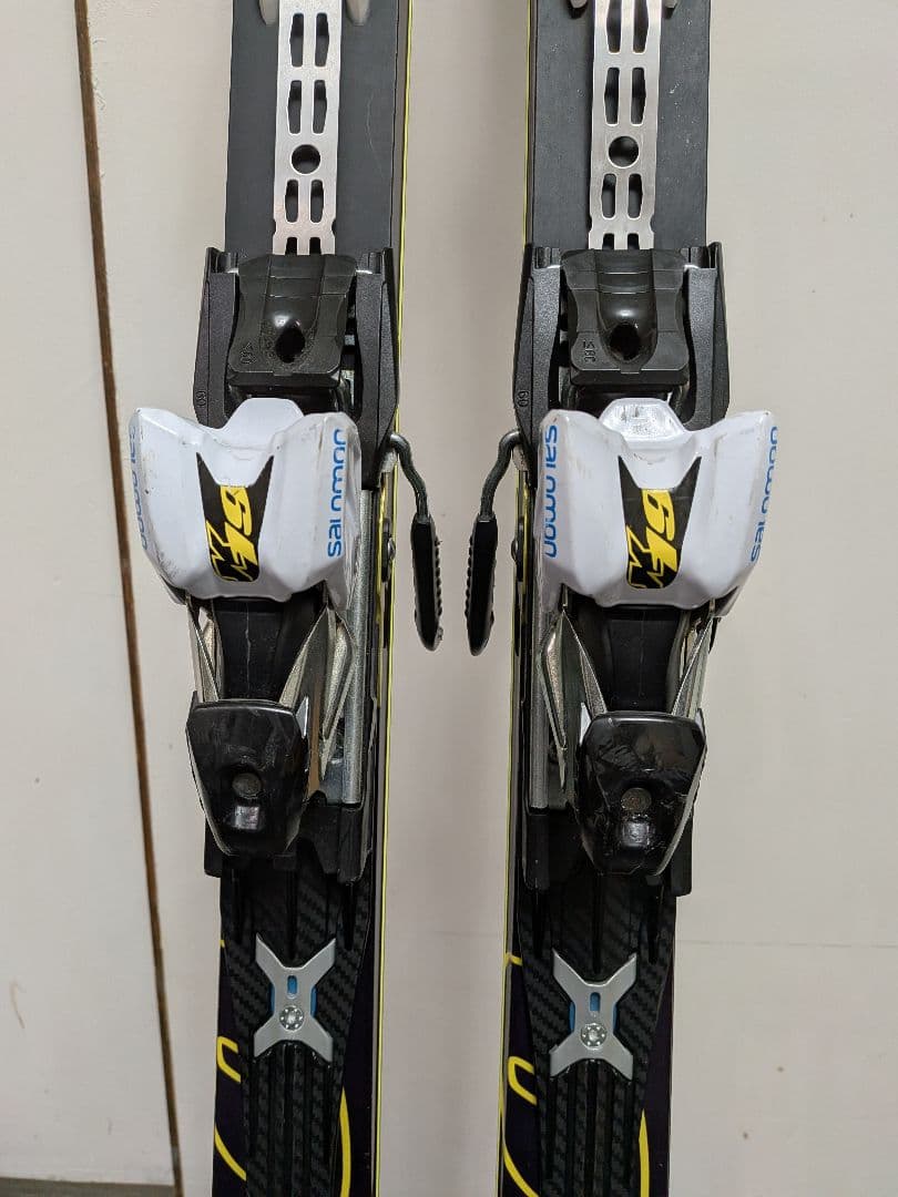 再値下げSalomon GS POWER LINE 190cm スキー板 青/黄