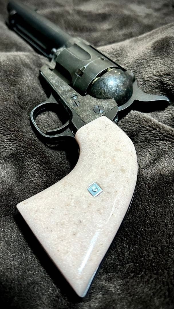タナカ COLT SAA デタッチャブルシリンダー 外装カスタム タイルグリップ