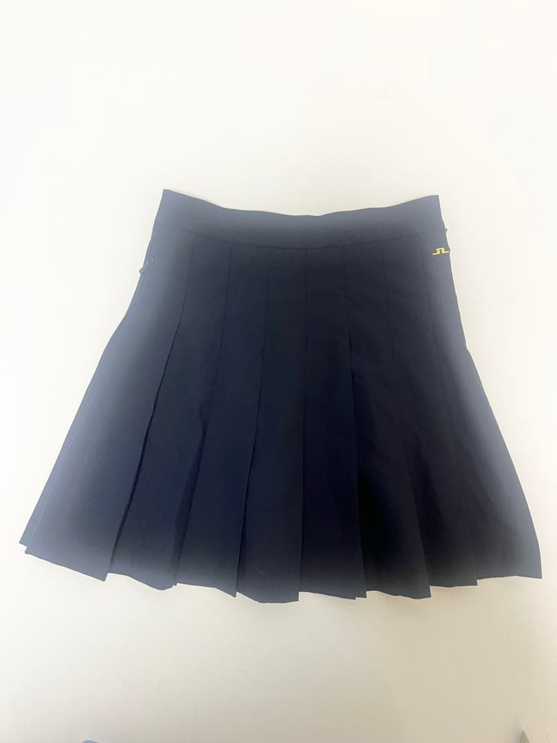 【美品❣️】ジェイリンドバーグ　ゴルフ　プリーツスカート　XS かわいい　ネイビー