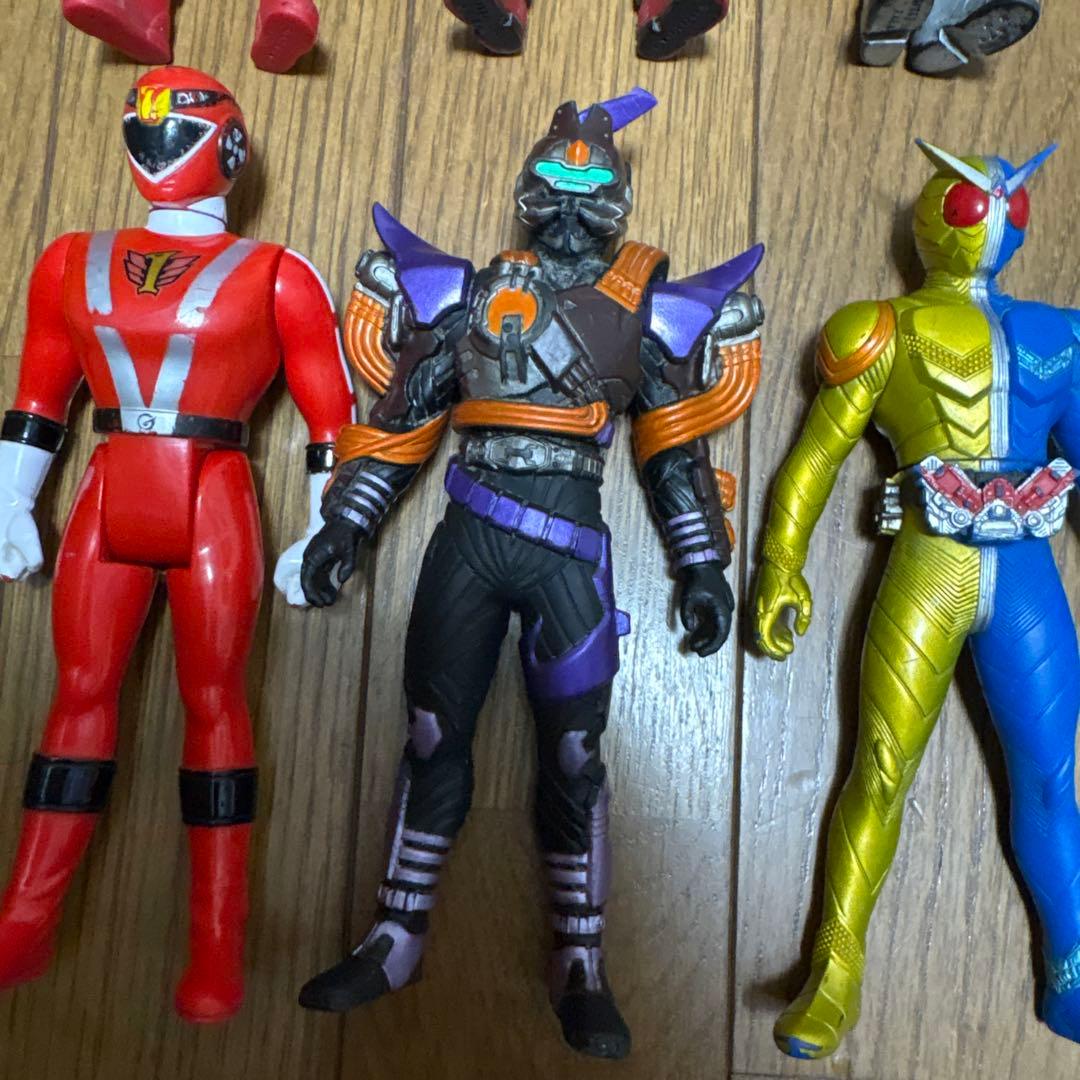 仮面ライダー・戦隊ヒーローフィギュアまとめ売り（バラ売り、値段交渉可）