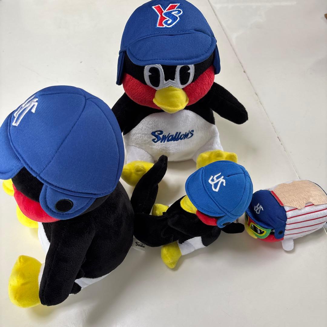 ヤクルトスワローズ つば九郎 お手玉 ひっつき ぬいぐるみ まとめ売り