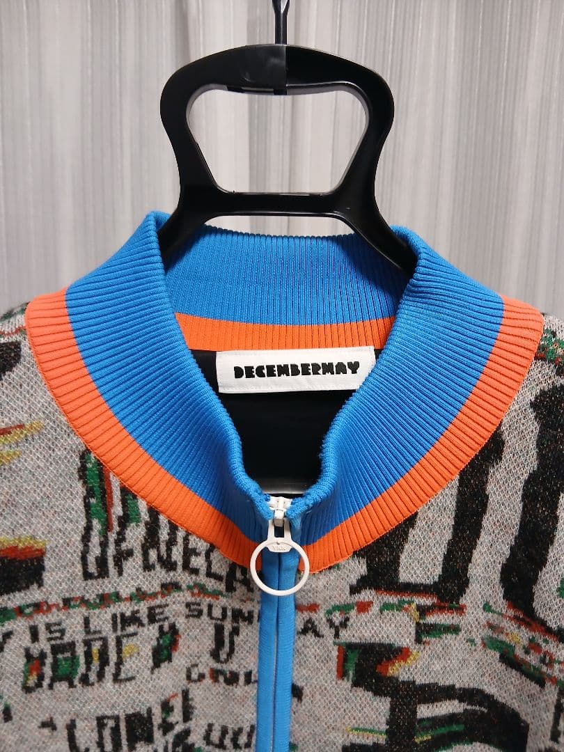 DECEMBERMAY グラフィックニットセーターXL