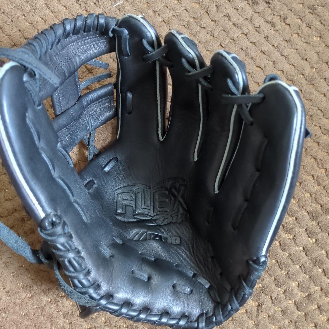 【★美品★即戦力★】Mizuno FLEX Duo軟式グローブ