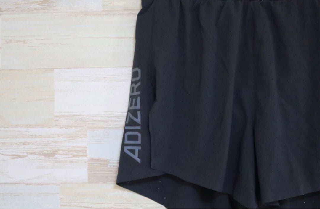 新品　アディダス アディゼロ ランニング スプリットショーツ　ADIZERO