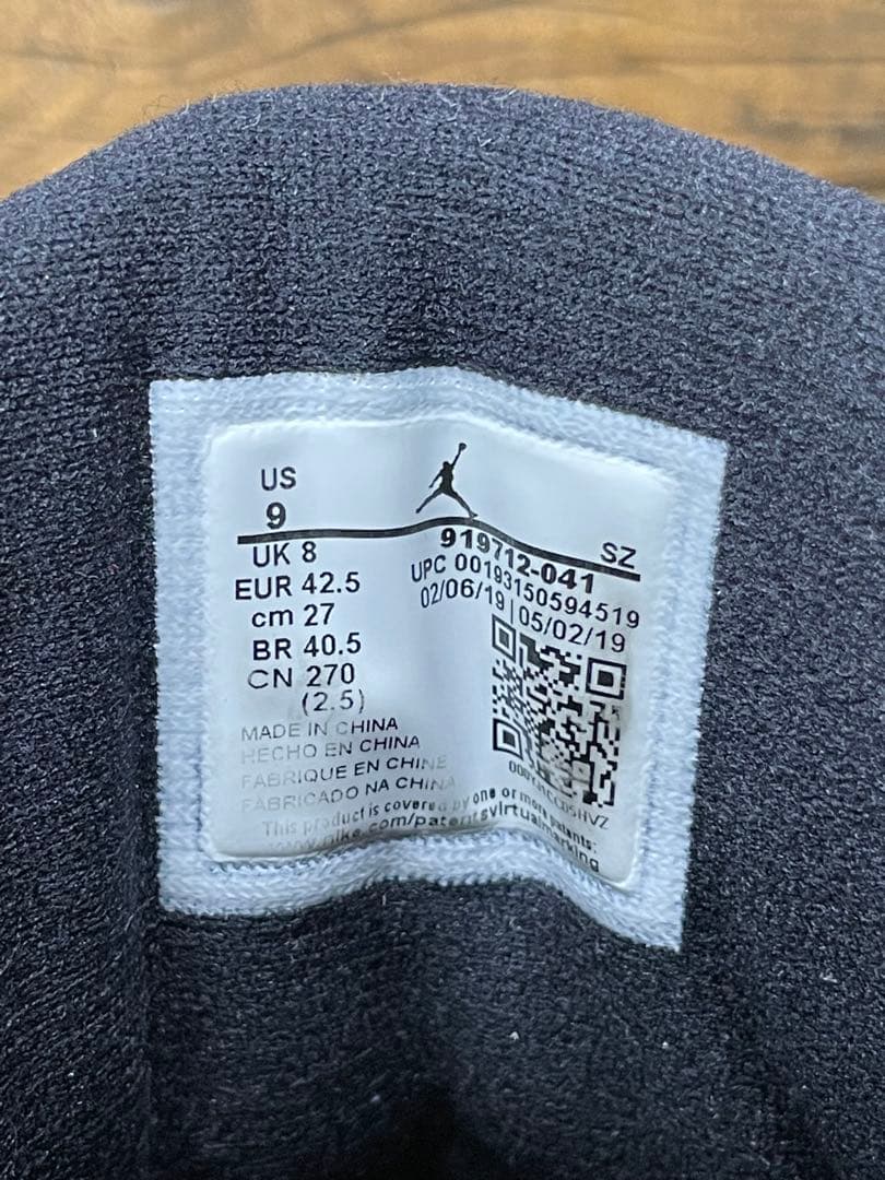 Jordan 11 RETRO Low IEブラック US 9 27.0