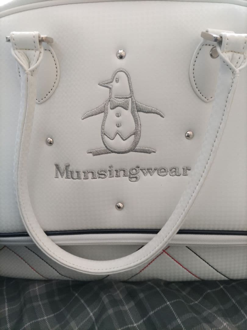 Munsingwear ゴルフバッグ とアディダス ゴルフシューズ 23.5cm