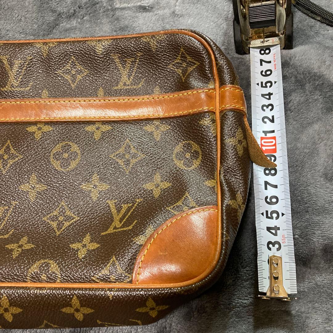 Louis Vuitton ノベルティ　ビンテージ　クラッチバッグ ブラウン