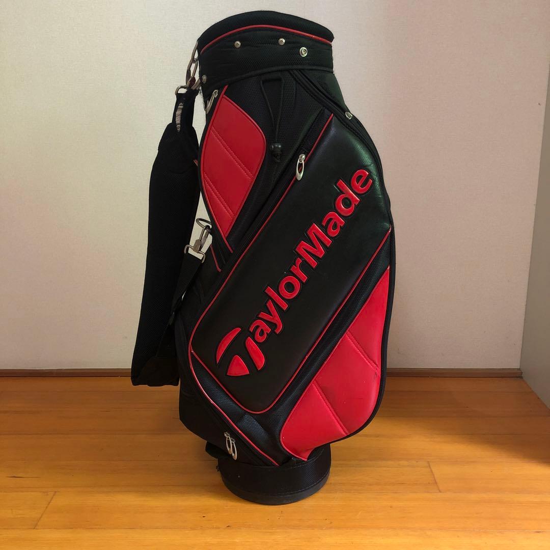 TaylorMade テーラーメイド キャディバック ブラック フードなし