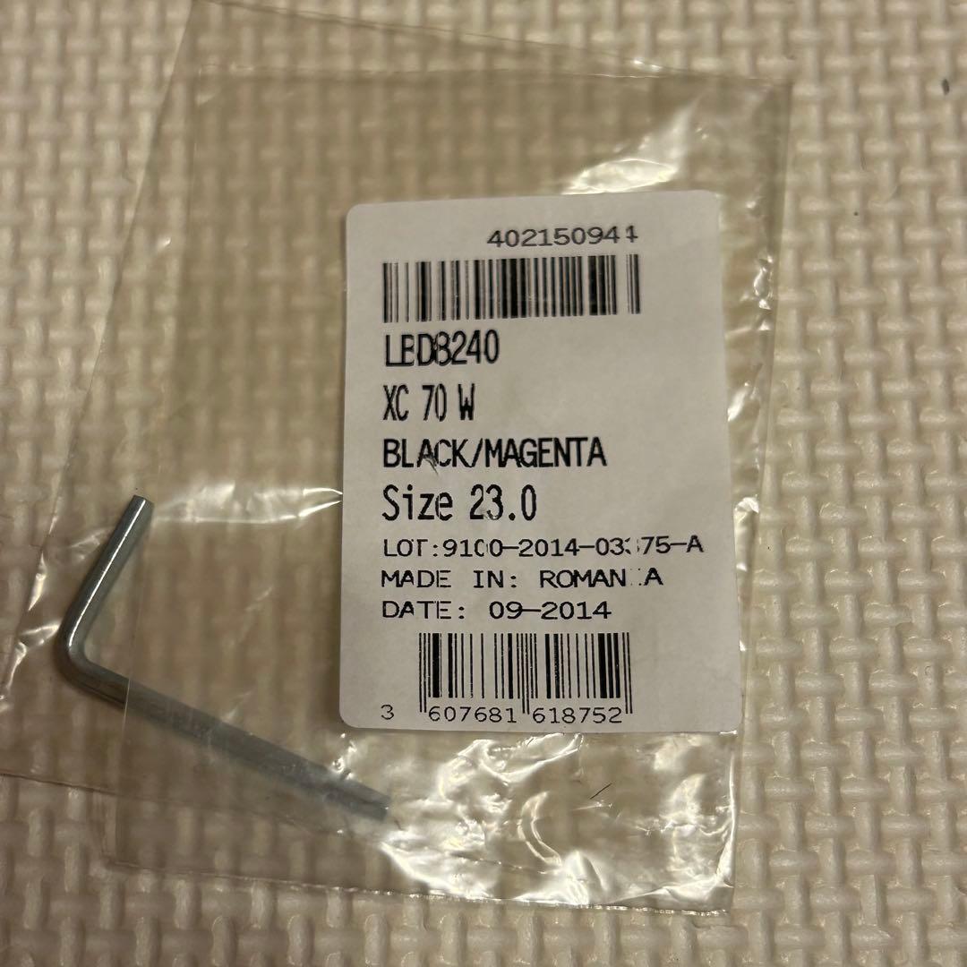 LANGE 女性用スキーブーツ ブラック 23cm