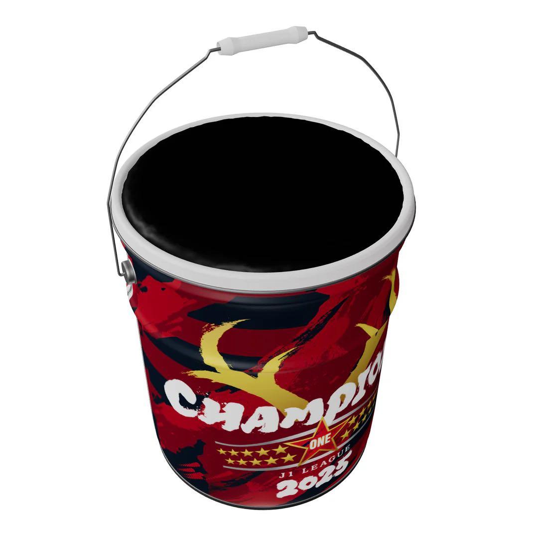 鹿島アントラーズ　リーグ優勝ペール缶 新品未使用