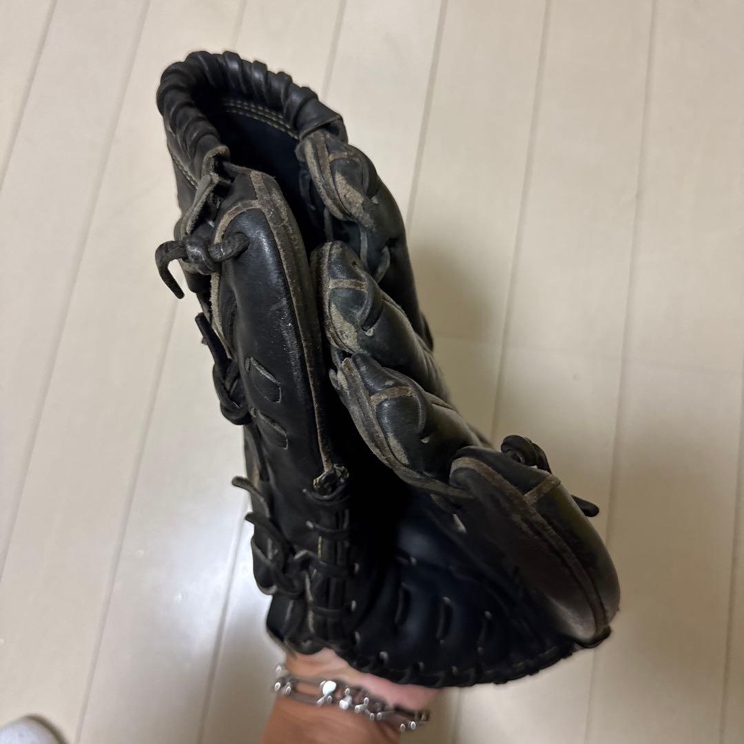 2日間限定値下げです！ミズノプロ硬式用グローブ 黒 右投げ用