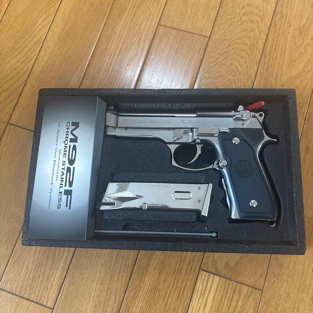 M92F クロームステンレス モデルガン