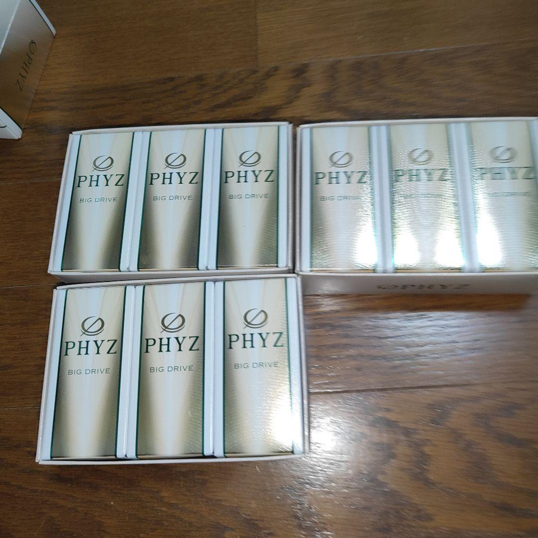 PHYZ ホワイト ゴルフボール 半ダース✕3箱　18球入り　未使用品