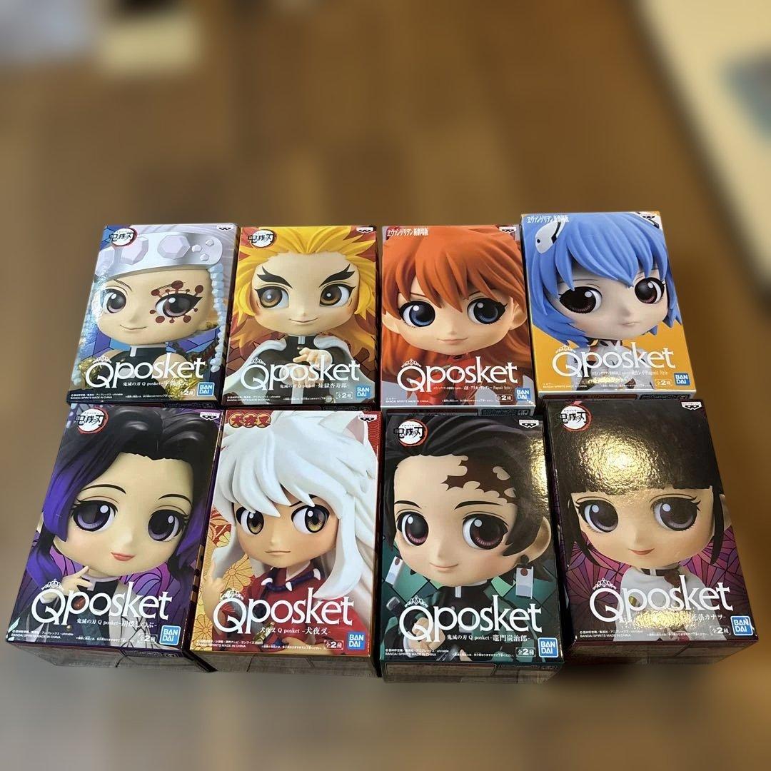 Qposket フィギュア　まとめ売り　鬼滅　エヴァ等　※一部開封品あり
