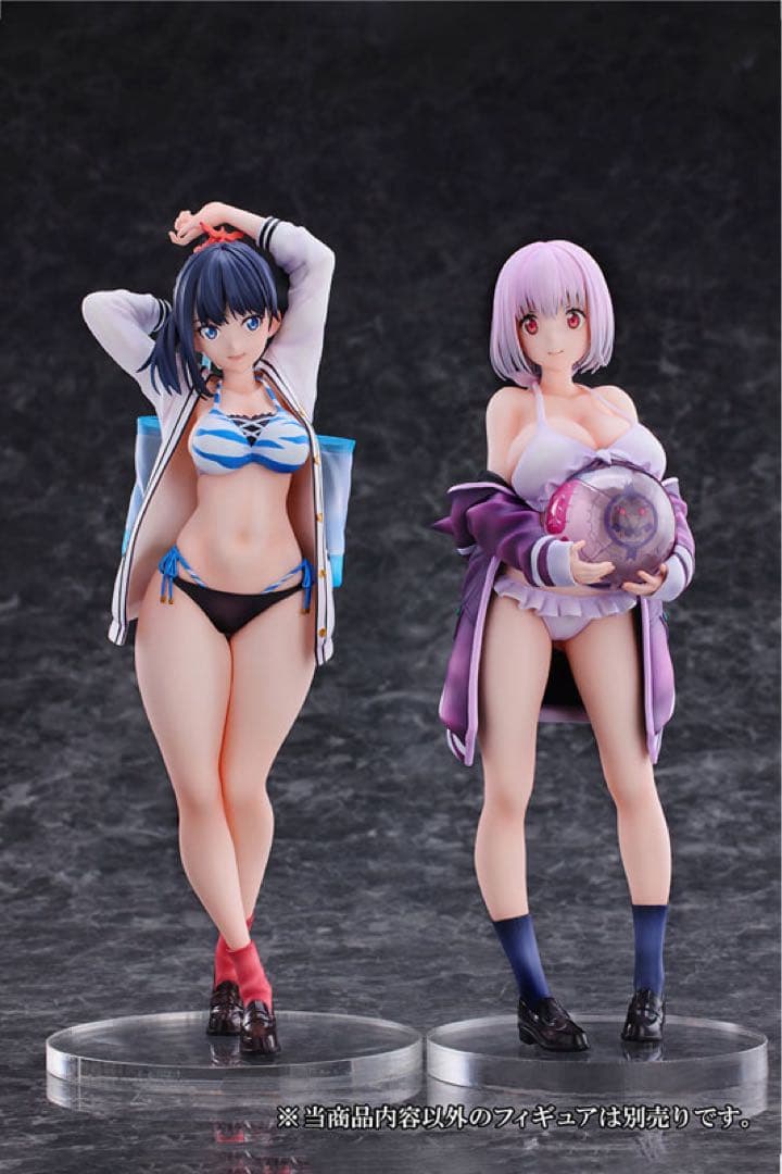 SSSS.GRIDMAN 宝多六花 新条アカネ1/7 スケールフィギュア