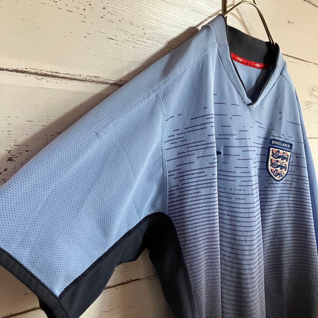UMBRO アンブロ イングランドサッカーゲームシャツユニフォーム　 刺繍ロゴ