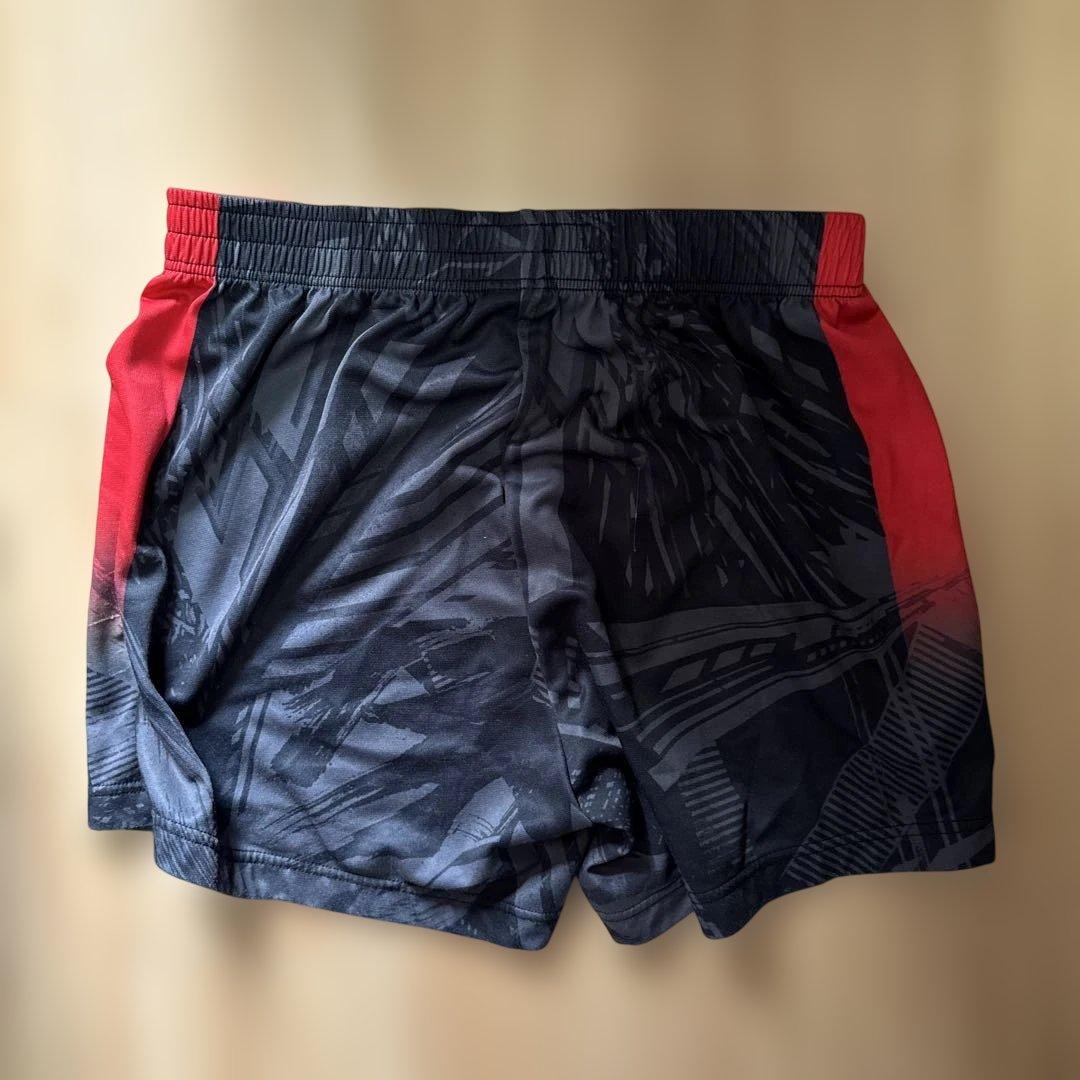 Mizuno バレーボールパンツ XL ブラック/レッド