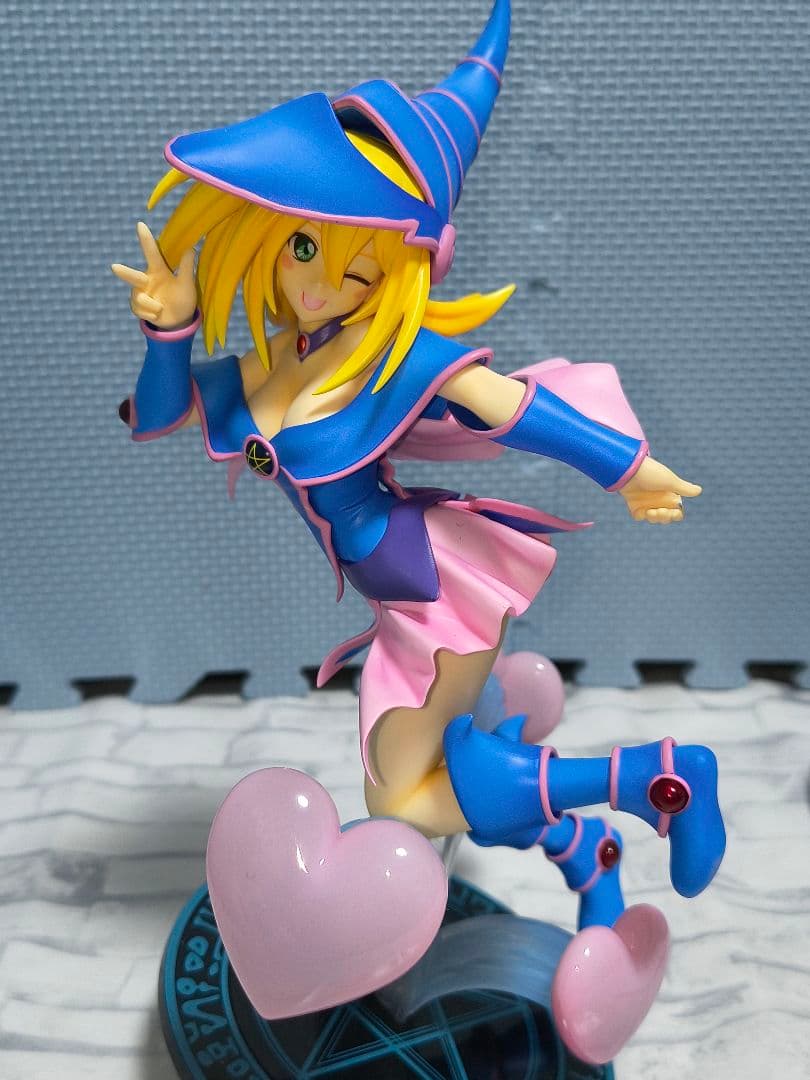 しばまふ様中古ブラックマジシャンガールフィギュアセット