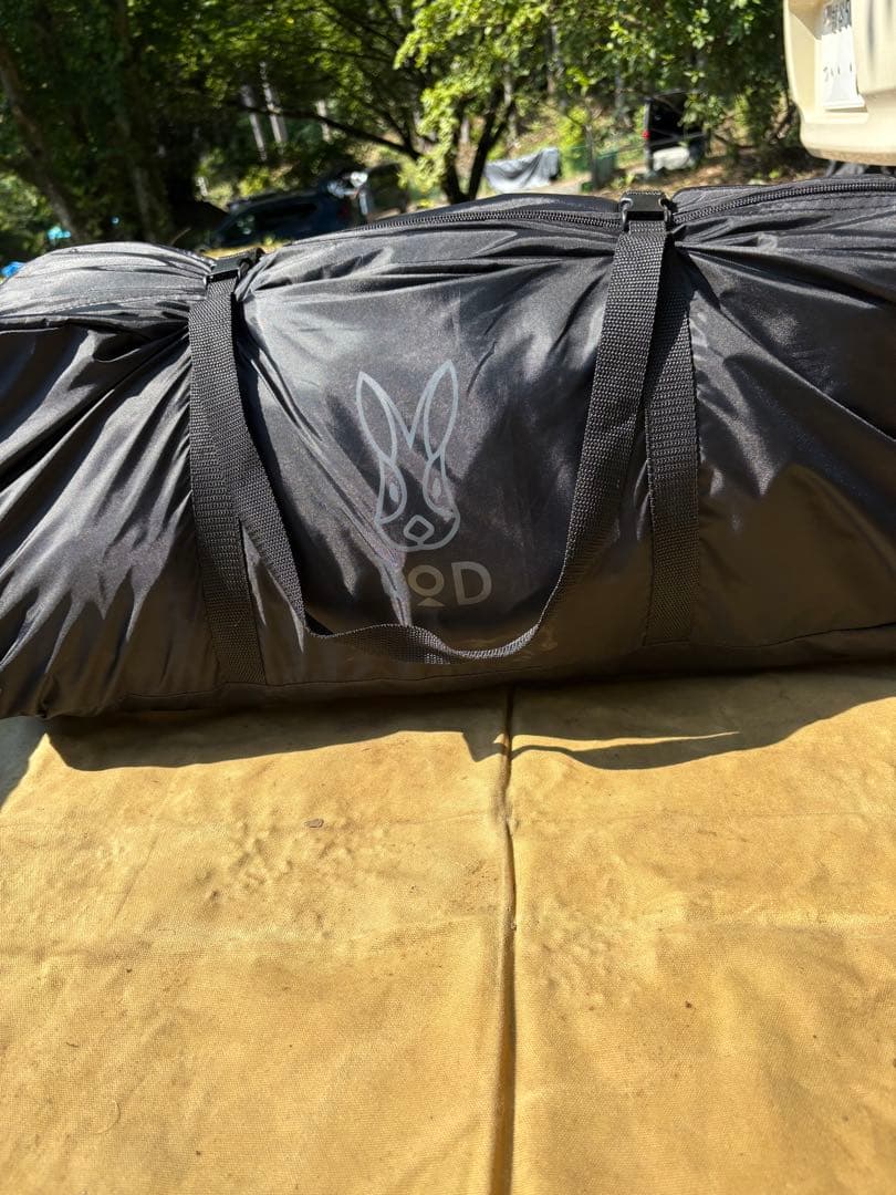 DOD ワンポールテントRX(M) 別売インナーテント付　ブラック