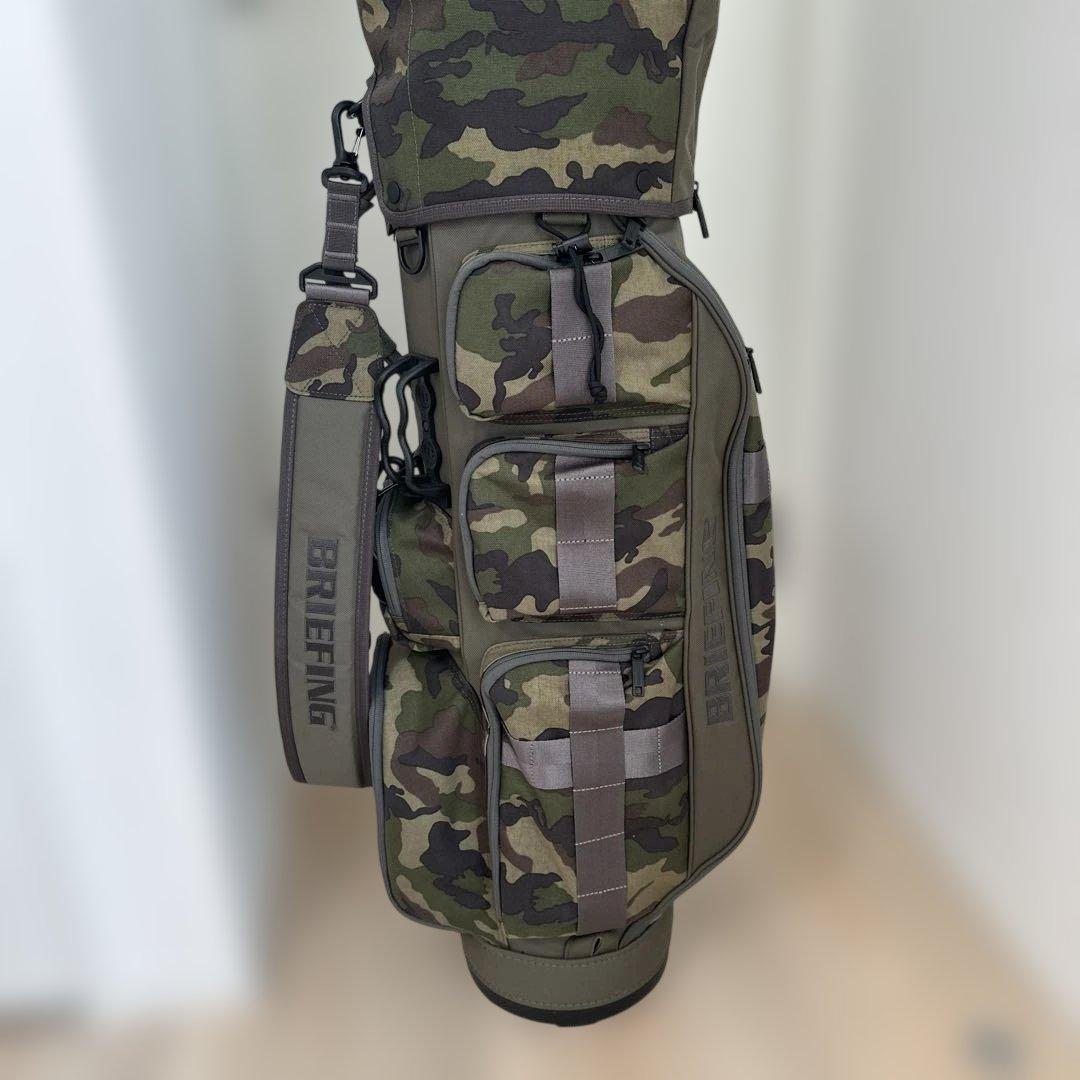 【限定】BRIEFING 迷彩 キャディバッグ CR-6