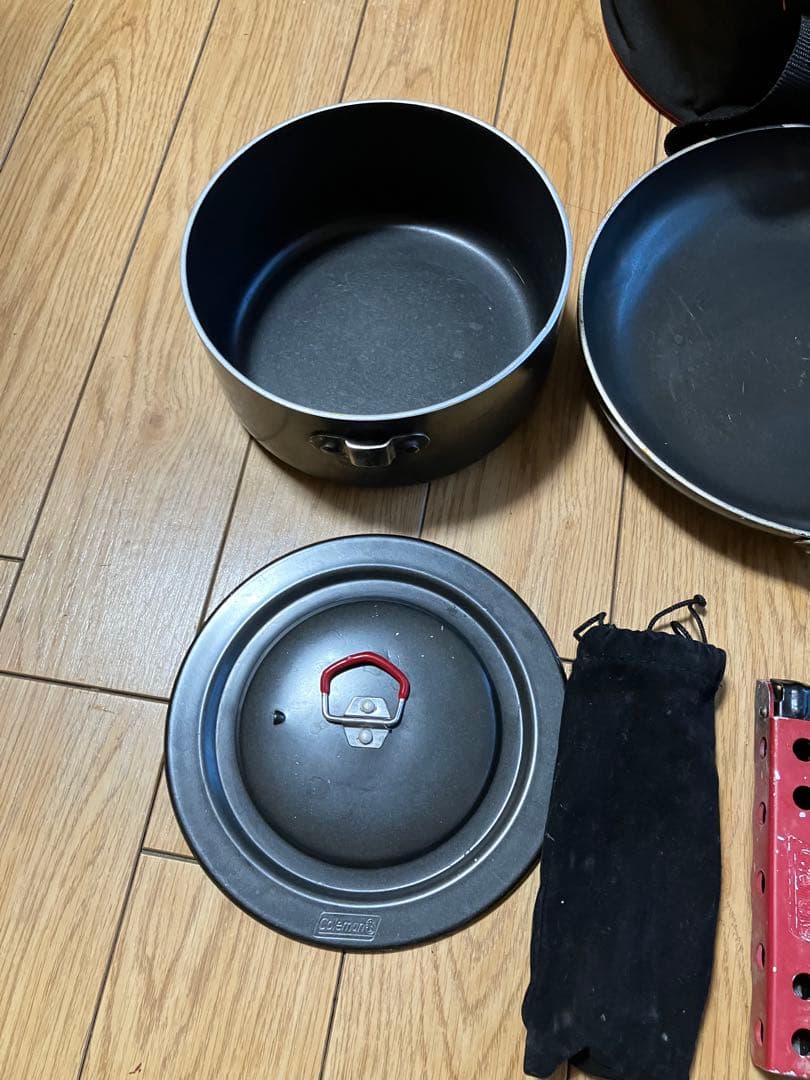 Coleman アルミクッカーセット　フライパン　鍋　コールマン